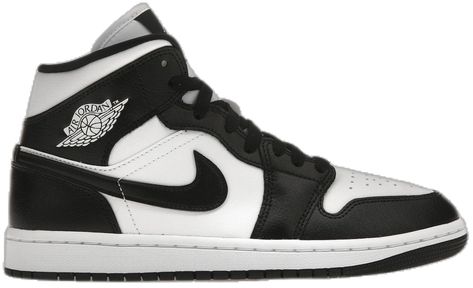 Mid Sneakers, Jordan Sneaker, Womens Jordans, Hot Sneakers, Air Jordan 1 Mid, Jordan 1 Mid, Black & White, Jordan Retro, Adidas Yeezy