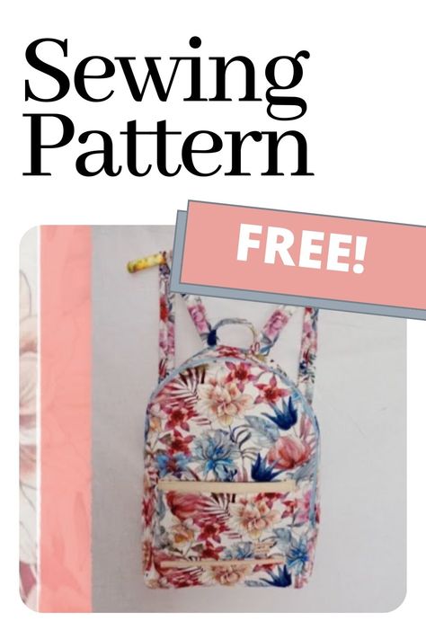 Sewing A Backpack Free Pattern, Backpack Patterns To Sew Free, Free Mini Backpack Pattern, How To Make A Back Pack Diy Free Pattern, Free Backpack Pattern, Free Printable Sewing Patterns Craft Projects, Leather Backpack Pattern Free Pdf, Free Backpack Sewing Pattern, Quilted Backpack Pattern