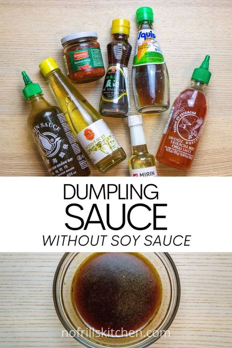 Are you looking for a stiry fry sauce recipe without soy sauce? Check out this great recipe! Soy Sauce Recipe, Fry Sauce Recipe, Dumpling Dipping Sauce, Dumpling Sauce, Easy Dumplings, Recipes With Soy Sauce, Fried Dumplings, Fry Sauce, Wontons