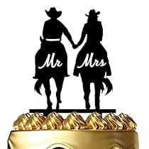 Horse Riding Couple, Hunting Wedding Theme, Cowboy Groom, Western Wedding Cakes, Horse Couple, Couple Cake Topper, Couple Cake, Funny Wedding Cakes, Hunting Wedding