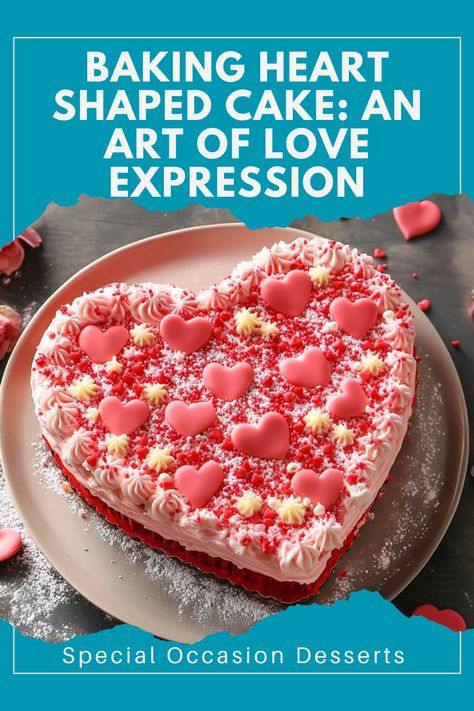 Express your love with this beautiful heart-shaped cake! Perfect for special occasions like Valentine’s Day or anniversaries. ❤️ #HeartShapedCake #BakingWithLove #ValentinesDesserts #CakeArt Love Expression, Joy Of Baking, Heart Shaped Cake, Shaped Cake, Heart Shaped Cakes, Art Of Love, Perfect Cake, Beautiful Heart, Cake Art