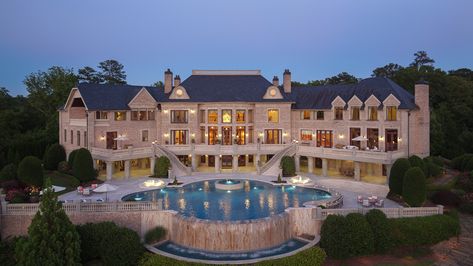 Georgia’s Priciest House Hits Market in Atlanta for $25M Atlanta Mansions, Dream Mansion, A Mansion, Mega Mansions, Expensive Houses, Mansions Luxury, Mansions Homes, Steve Harvey, Luxury Homes Dream Houses