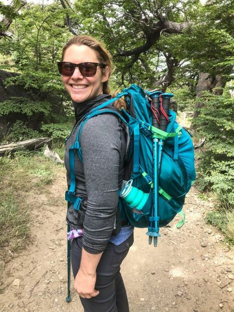 Women’s Hiking Gear to Fit Your Body Type – Recommendations From Female Hikers Womens Hiking Gear, External Frame Backpack, Hiking Essentials, Backpacking Tips, Backpacking Gear, Hiking Tips, Camping Backpack, Backpacking Packing, Hiking Women