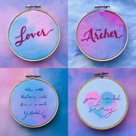 Lover Embroidery Taylor Swift, Lover Taylor Swift Embroidery, Taylor Swift Lover Embroidery, Taylor Swift Embroidery Pattern, Taylor Swift Embroidery Ideas, Taylor Embroidery, Taylor Swift Embroidery, Meet Me In The Afterglow, Taylor Swift Journal