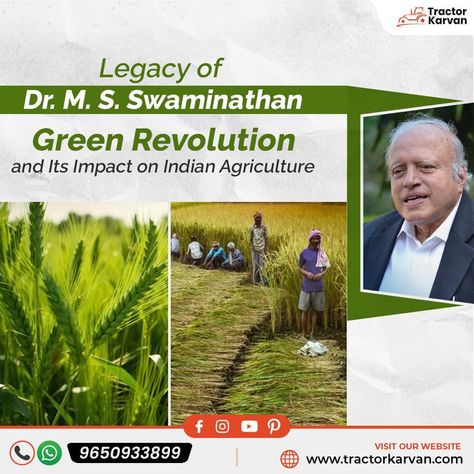 Read about Green Revolution In India , it's impact on Indian economy and farmers and the Man behind this read more at Tractorkarvan. 👉👉 Norman Borlaug, Agriculture In India, Indian Agriculture, Indian Economy, Green Revolution, Desk Top, Agriculture, Soil, Desk