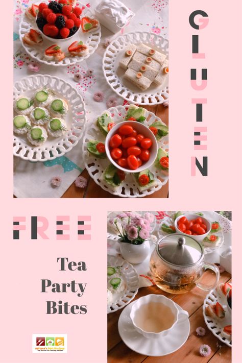 Gluten Free Tea Party, Gluten Free Tea Sandwiches, Gluten Free Tea Party Food, Tea Sandwiches Kids, Gluten Free High Tea, Gluten Free Afternoon Tea, White Sandwich Bread, Tea Party Menu, Tea Party Sandwiches