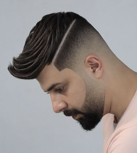 Beards And Mustaches, Beard And Mustache Styles, Quiff Haircut, Haircuts 2024, Gents Hair Style, Mustache Styles, Quiff Hairstyles, Cortes De Cabello, Mens Hairstyles Thick Hair