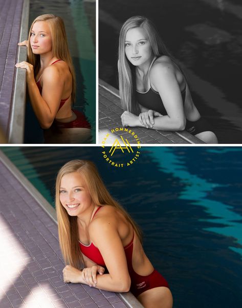 Senior Swimmer Pictures, Swimming Senior Pictures High Schools, Senior Swim Picture Ideas, Swim Senior Pictures, Swim Picture Ideas, Swim Portraits, Swimming Senior Pictures, Swim Photos, Diving Photos