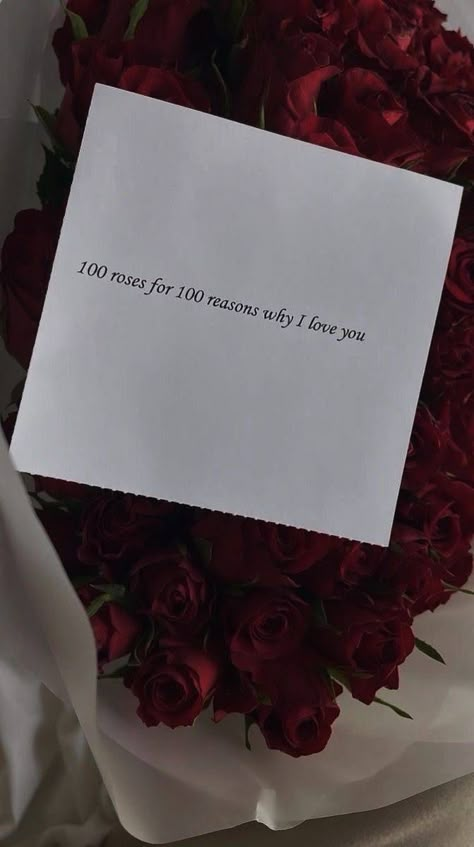 100 Reasons Why I Love You, 100 Roses, Reasons Why I Love You, Luxury Birthday, Red Rose Bouquet, Boquette Flowers, Nothing But Flowers, Romantic Gestures, Flower Therapy