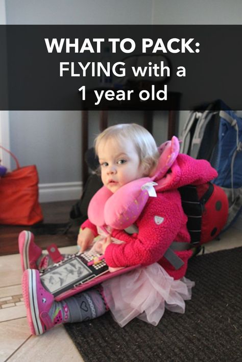 The ultimate list for what to pack when flying with a one year old | #flyingwithababy #flywithbaby #travelwithbaby #whattopack #flywithkids #babytravels Tattoo Ideas Female Family, Flying With Toddlers, Flying With A Toddler, Flying With Kids, Flying With A Baby, Baby F, Plane Travel, Tattoo Ideas Female, Toddler Travel