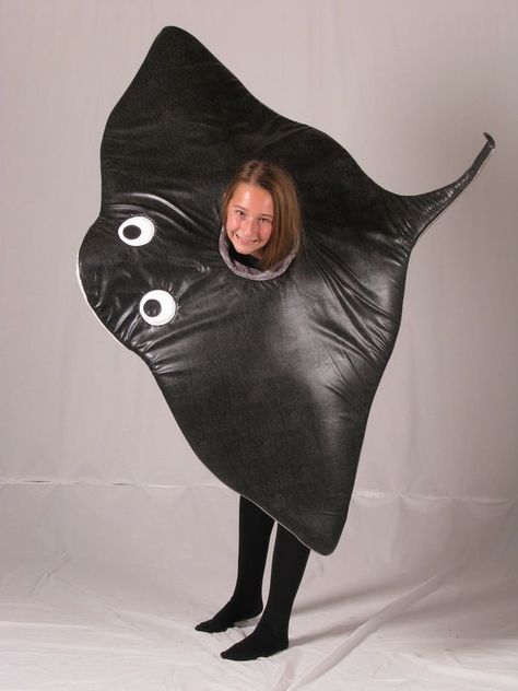 Sting Ray Costume, Mermaid Family Costume, Stingray Costume, Ray Costume, Under The Sea Costumes, Sea Creature Costume, Finding Nemo Costume, The Little Mermaid Musical, Mermaid Family