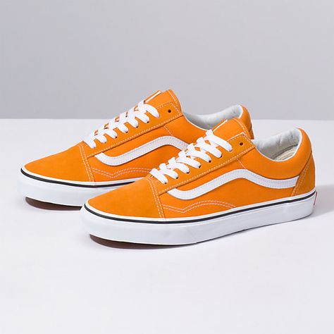 Outfits With Vans, Glittery Sandals, Orange Vans, Cute Vans, Vans Outfit, Blond Amsterdam, Stefan Janoski, Orange Shoes, Shoe Gifts