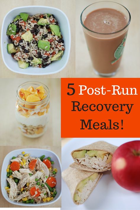 Confused about what to eat after a long run? Find recommendations on carbohydrate and protein intake here, plus 5 post-run meals (or snacks) you can make! Running Recovery Food, Post Running Food, What To Eat After A Run, Post Run Meal, Post Run Snacks, Post Run Food, Recovery Meals, Marathon Nutrition, Runner Diet