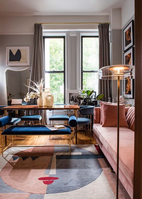 Maximalist Studio, Maximalist Studio Apartment, Small Apartment Tour, Studio Apartment Living, Apartment Makeover, Studio Apartment Layout, Small Studio Apartments, Apartment Layout, Studio Apartment Ideas