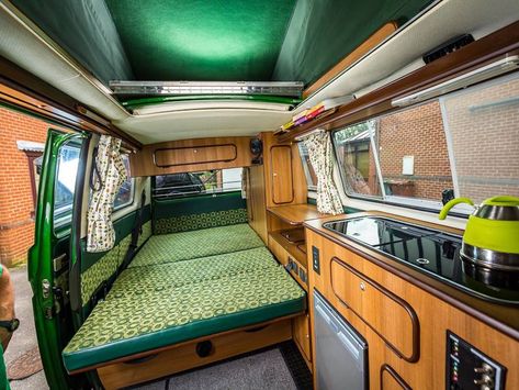 Gallery - VW camper interiors Combi Vw T2, Volkswagen Bus Interior, Kombi Interior, Vw T3 Camper, Vintage Vw Camper, Vw Kombi Van, Vw Bus Interior, Vw Syncro, Vw T3 Syncro