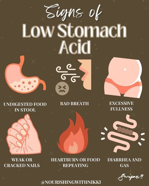 Nikki † thyroid | inflammation | hormones | fertility on Instagram: "🔥Sound familiar? SAVE this post for later!🔥  What if I told you heartburn (and every other symptom here!) is much more likely to be caused by LOW stomach acid as opposed to too much? 🤯  Stomach acid is crucial for healthy digestion - when we begin to chew our food, stomach acid is secreted to start breaking down our food.   🚨 Your stomach can not break down protein, break down food into the correct consistency for the small intestine or defend against pathogens and bacteria without adequate stomach acid 🚨   Common causes of low stomach acid include 👇🏼   🔥Eating too quickly 🔥Eating a low protein diet  🔥Chronic stress 🔥Eating in a stressed state  🔥Nutrient deficiencies  🔥Use of antacids  🔥Some prescription dru Stomach Acid Remedies, Healthy Stomach, Low Protein Diet, Low Stomach Acid, Small Intestine, Protein Diet, Nutrient Deficiency, Health Heal, Stomach Acid