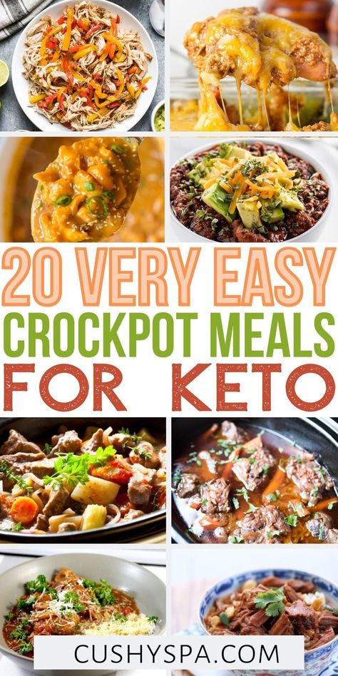 Low Carb Slow Cooker Recipes, Keto Crockpot, Low Carb Slow Cooker, Keto Crockpot Recipes, Carb Dinner, Keto Meal Prep, Keto Recipes Dinner, Healthy Crockpot, Idee Pasto Sano