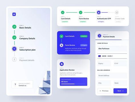 Designing user interface in motion for digital products. Let's connect, vlockn@gmail.com Step Ui, Desain Ux, Ui Design Principles, Card Ui, Mobile App Design Inspiration, App Interface Design, Ui Design Website, Web Ui Design, App Design Inspiration