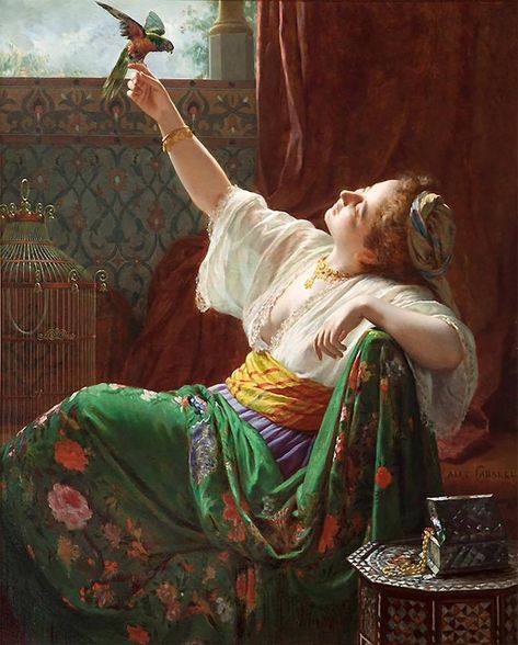 Orientalism Art, Alexandre Cabanel, Lawrence Alma Tadema, Portrait Photos, John Singer Sargent, A4 Poster, Paintings I Love, Old Paintings, Timeless Art