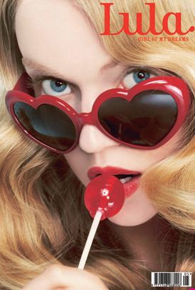 lula magazine Candy Photoshoot, Lollipop Girl, Lindsay Ellingson, Valentine Photo Shoot, Cool Magazine, Shaped Sunglasses, Heart Shaped Sunglasses, Foto Pose, A Magazine