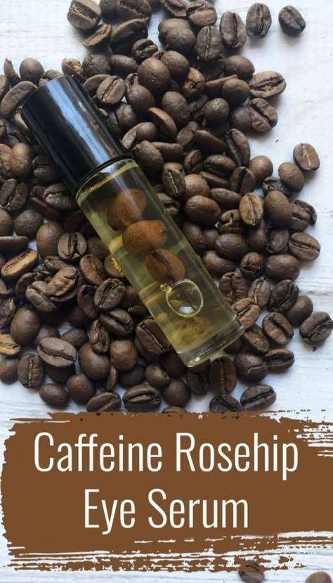 If you are dealing with tired eyes, puffy eyes, dark circles then this DIY caffeine reship eye serum is just what you need! Diy Caffeine Eye Serum, Diy Eye Serum Dark Circles, Diy Coffee Eye Serum, Eye Cream With Caffeine, Diy Dark Circles Under Eyes Remedies, Diy Eye Cream Dark Circles, Diy Under Eye Serum, Diy Eye Serum, Diy Face Serum