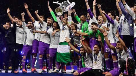 Real Madrid Ucl, Real Madrid 2017, Real Madrid Captain, Champions League Winners, Real Madrid Win, Real Madrid Champions League, Jersey Real Madrid, Champions League Trophy, Cristiano Ronaldo Junior