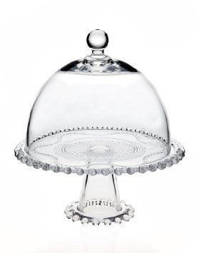 Amazon.com: Godinger American Vintage Chesterfield Footed Cake Dome: Kitchen & Dining Cake Plate With Dome, Pastry Stand, Crystal Cake Stand, Cake Stand Set, Cake Stand With Dome, Cake Pedestal, Crystal Cake, Cake Dome, Cake Platter