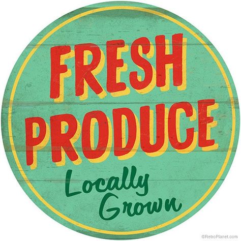 Farmers Market Decor, Produce Stand, Farm Store, Market Sign, Market Garden, Farm Market, Fruit Stands, Floor Decal, Farm Signs