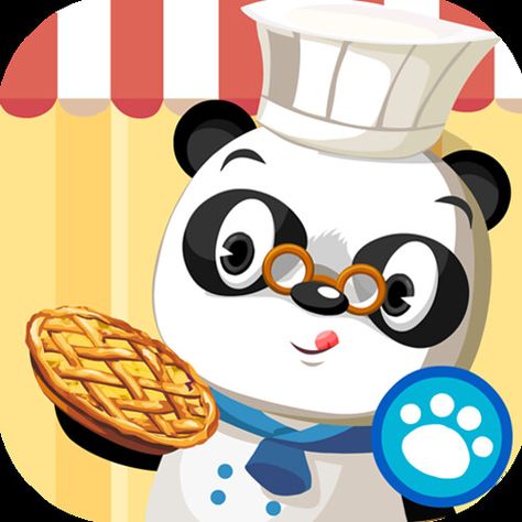 Dr. Panda's Restaurant Icon | Dr Panda | Flickr Dr Panda, Preschool Apps, Cooking Games For Kids, Restaurant Icon, Cooking Pumpkin, Ipad Games, Cooking Game, Cooking Classes For Kids, Cooking Games