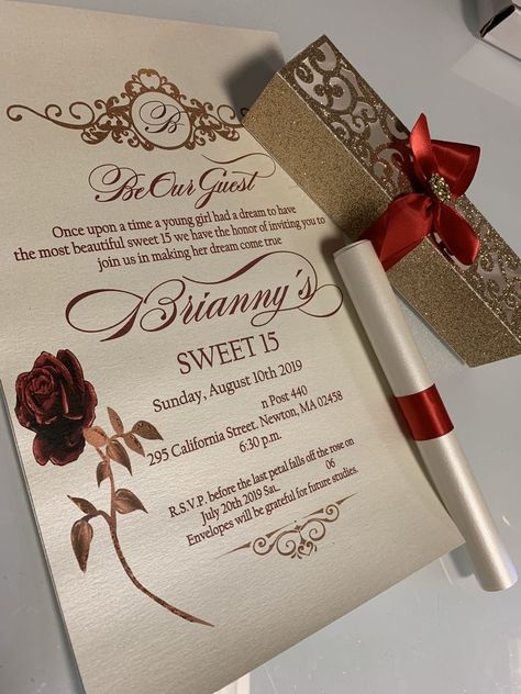 Debut Invitation Ideas, Red Quince Theme, Red Quinceanera Ideas, Red And Gold Quince, Debut Theme, Quince Themes, Red Quince, Everything Is Ok, Debut Invitation