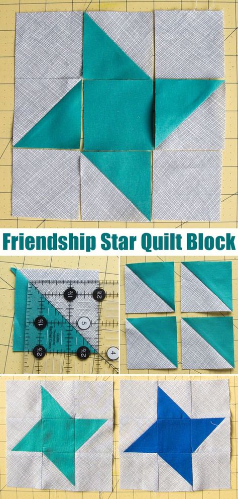 Nine Patch Star Quilt Block, Friendship Quilt Block, Friendship Quilt Pattern, Star Blocks For Quilts, Friendship Star Quilt Pattern, Friendship Star Quilt Block, Friendship Star Quilt, Cross Quilts, Quilt Stars