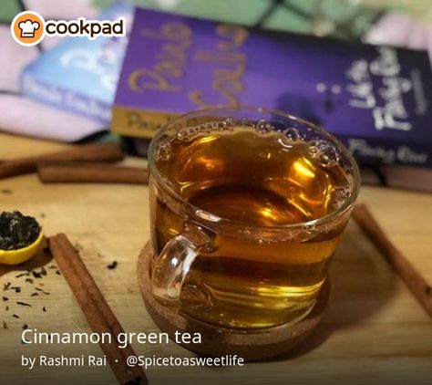 Cinnamon Green Tea Recipe, Cinnamon Green Tea, Green Tea Recipes, Cinnamon Recipes, Tea Recipe, Vegetarian Paleo, Tea Recipes, Tea Leaves, Paleo Gluten Free