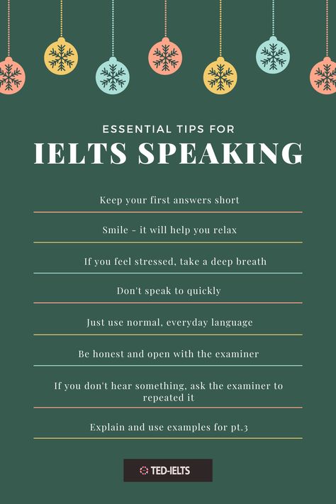 Ielts Worksheets, Ielts Speaking Tips, Facebook Ads Inspiration, English Ielts, Ads Inspiration, Toefl Exam, Basic English Sentences, Speaking Tips, Ielts Tips