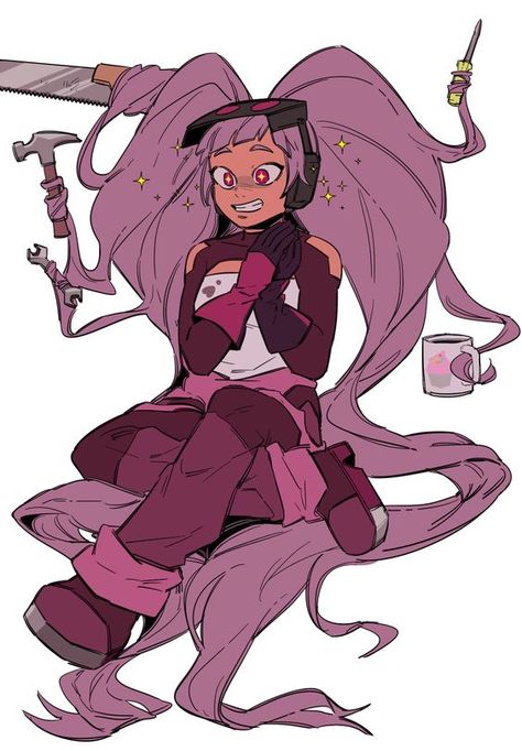 She Ra Entrapta Fanart, Entrapta Fan Art, Entrapta Pfp, May Art, She Ra Characters, She-ra Catra, Woman Character, Core Memories, Nerd Herd