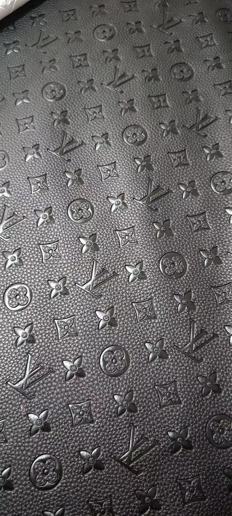 How To Emboss Leather, Brand Wallpaper, Shoes Furniture, Leather Embossing, Luxury Monogram, Rick Ross, Von Dutch, Faux Leather Fabric, Monogrammed Leather