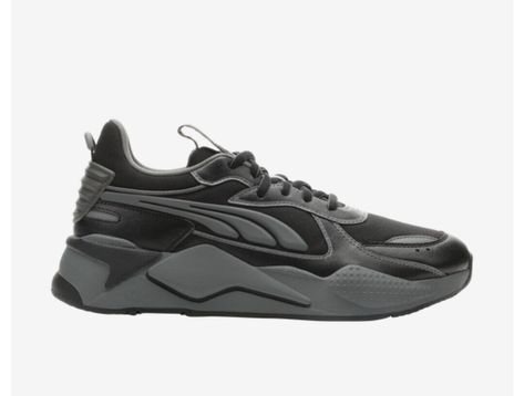 Step up your sneaker game with these brand new PUMA RS-X Miosis shoes. Featuring a sleek black and cool dark grey colorway, these low top athletic shoes are perfect for men who love to box. The synthetic upper material provides durability and comfort, while the standard shoe width ensures a perfect fit. With a UK shoe size of 9.5 and a US shoe size of 10.5, these PUMA RS-X sneakers are a must-have for any sneaker enthusiast. The style code 39134002 and the PUMA brand make these shoes a valuable addition to any collection. Don't miss out on the chance to own these stylish and functional sneakers.