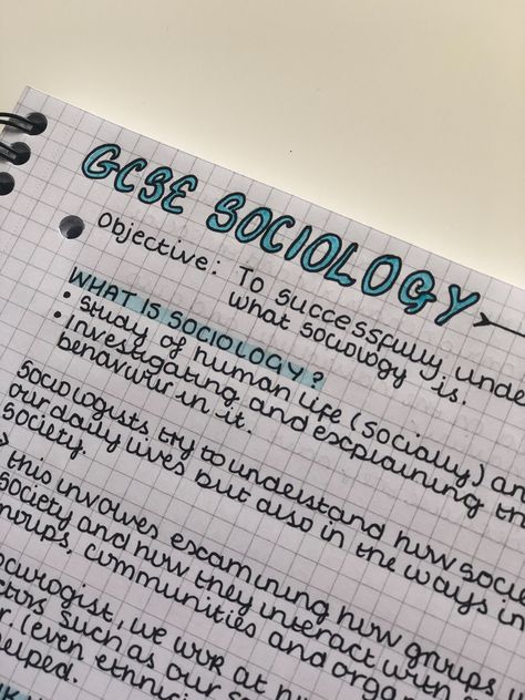 Pretty studys notes that are on GCSE Sociology. Currently relearning all of the content so any study tips welcomed! Sociology Notes Aesthetic, Alevel Motivation, Grade Motivation, Sociology Aesthetic, Sociology Revision, Gcse Sociology, Notes Ideas Study, Sociology Notes, Sociology Theory