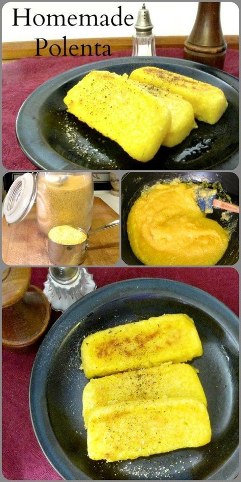 Homemade Polenta, Healthy Main Meals, Polenta Recipes, Polenta, Treat Recipe, Side Dish Recipes, Quick Easy Meals, Gluten Free Recipes, Best Foods