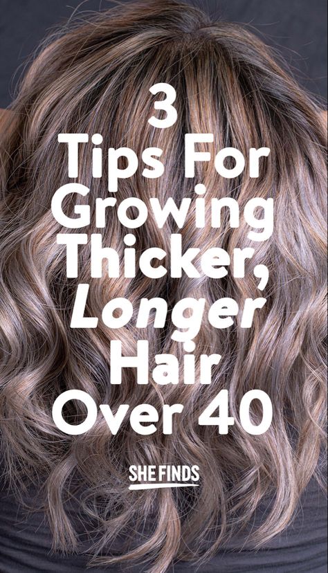 Hair Thickening Tips, Hair Thickening Remedies, Full Thick Hair, Thicken Hair Naturally, Thicker Longer Hair, Grow Thick Long Hair, Growing Out Hair, Thicker Healthier Hair, Make Hair Thicker