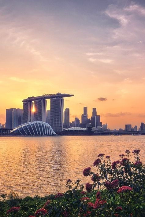 Singapore Scenery, Sunset Singapore, Singapore Destination, Singapore Sunset, Singapore Aesthetic, Singapore Sights, Singapore Photography, Places In Singapore, Travel Singapore