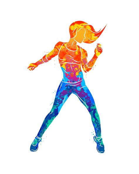 Dexter Cartoon, Pernille Ørum, Dance Studio Design, Dance Illustration, Pharmacy Art, Art Of Dance, Dance Background, Hip Hop Dancer, Yoga Illustration