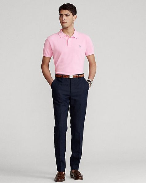 Polo Shirt Outfit Men Formal, Mens Work Outfits Office Wear, Graduation Outfit Ideas Men, Graduation Fits, Preppy Style Outfits, Polo Shirt Outfit Men, Mens Office Wear, Sartorial Style, Mens Work Outfits