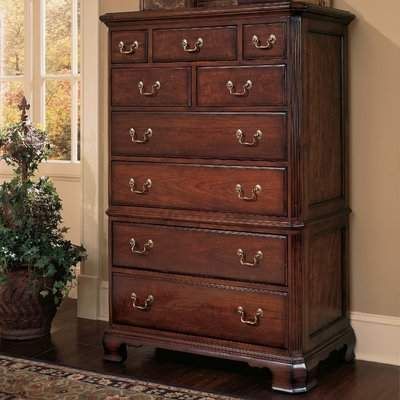 Astoria Grand Staas 9 Drawer Chest Astoria Grand American Drew Furniture, Cherry Bedroom Furniture, Cherry Dresser, Drawer Bedroom, Bedroom Chest Of Drawers, Bedroom Chest, Bedroom Dresser, Business Furniture, Bedroom Dressers