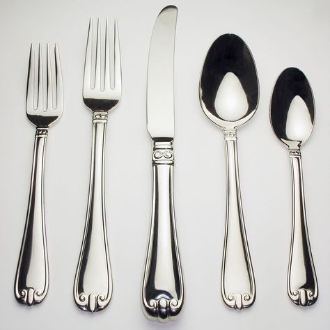 Sterling Silver Flatware Pattern, David Shaw, Dishes Ideas, Silver Things, Silver Ware, Flatware Patterns, Beautiful Tablescapes, Dining Ware, Flatware Sets