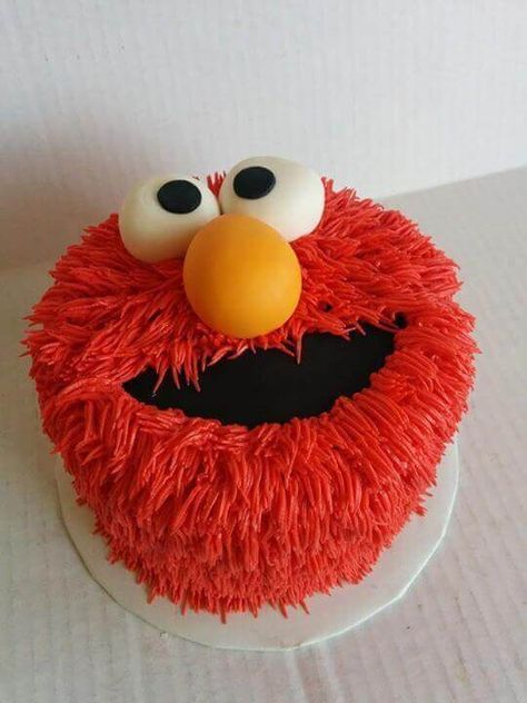 Elmo Party Ideas, Elmo Birthday Party Ideas, Elmo Birthday Party Boy, Elmo Birthday Cake, Sesame Street Cake, Elmo Cake, Elmo Birthday Party, Sesame Street Birthday Party, Elmo Party