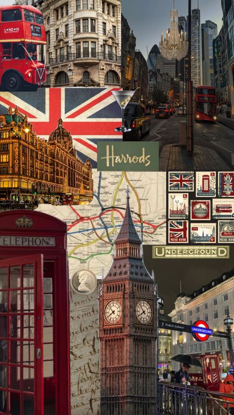 London London Background Aesthetic, London Themed Bedroom, London Aesthetic Collage, London Collage Wallpaper, Vision Board London, Life In London Aesthetic, Lse London Aesthetic, London Iphone Wallpaper, London Trip Aesthetic