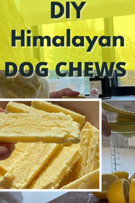 Himalayan Dog Chew Recipe Yak Dog Chews, Homemade Yak Chews For Dogs, Dog Chew Recipe, Himalayan Dog Chew Recipe, Dog Bone Recipe Homemade, Homemade Dental Chews For Dogs, Diy Dog Chews, Homemade Dog Chews, Dog Dental Chews