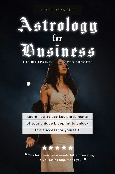 Your birth chart is the instruction manual for your highest potential timeline.    Utilizing Astrology for Business takes the guess work out of planning, amplifies your magnetism, and empowers you to create sacred success... That lit up, soul driven, authentic-to-you success that we all dream of.  In Astrology for Business, you will learn how to use key placements of your unique blueprint to unlock this success for yourself. Business Astrology, Astrology Business, Building Business, Spiritual Business, The Blueprint, Business Mentor, Career Growth, Magnetism, Birth Chart