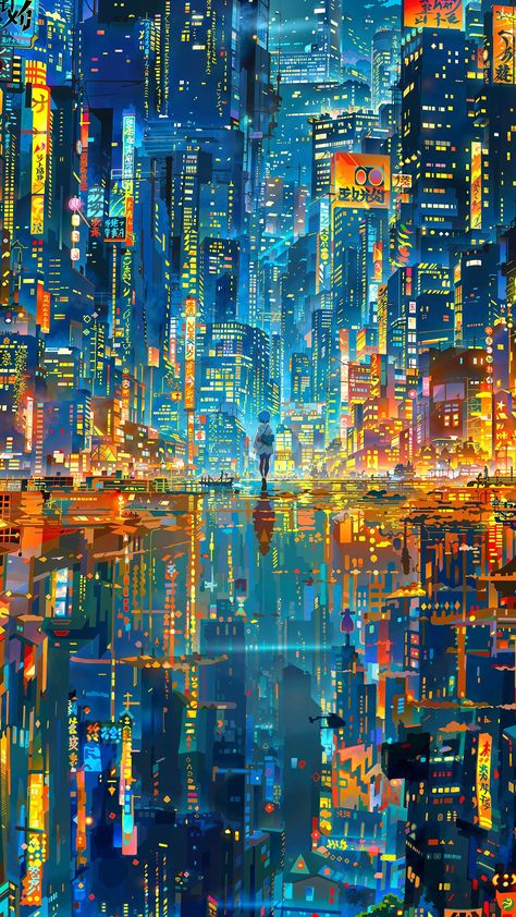 Art Facts, Character Artist, Dreamy Artwork, Arte Cyberpunk, Abstract Iphone Wallpaper, Phone Wallpaper Patterns, Futuristic Art, Free Products, Environment Concept Art