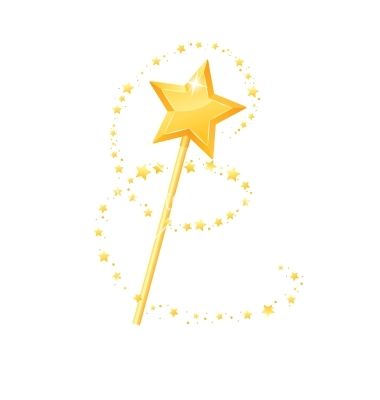 Magic wand vector by OlgaKozyrina - Image #1864538 - VectorStock Magic Wand Drawing, Magic Wand Tattoo, Magic Wand Illustration, Magician Wand, Magic Clipart, Magic Illustration, Wand Tattoo, Create This Book, Star Wand